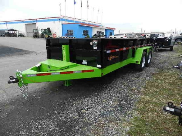 B Wise X Heavy Duty Dump Trailer With Ramps All Pro