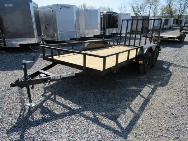 Carry-On 6.4 x 14 Landscape or Utility Trailer - Landscape Ramp