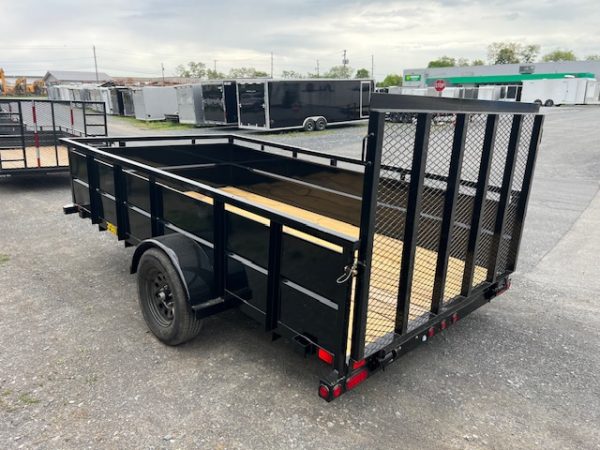 Big Tex 6x12 Landscape Utility Trailer - High Steel Sides