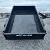 BWise 5 X 8 Single Axle Dump Trailer - 3K Spreader Gate