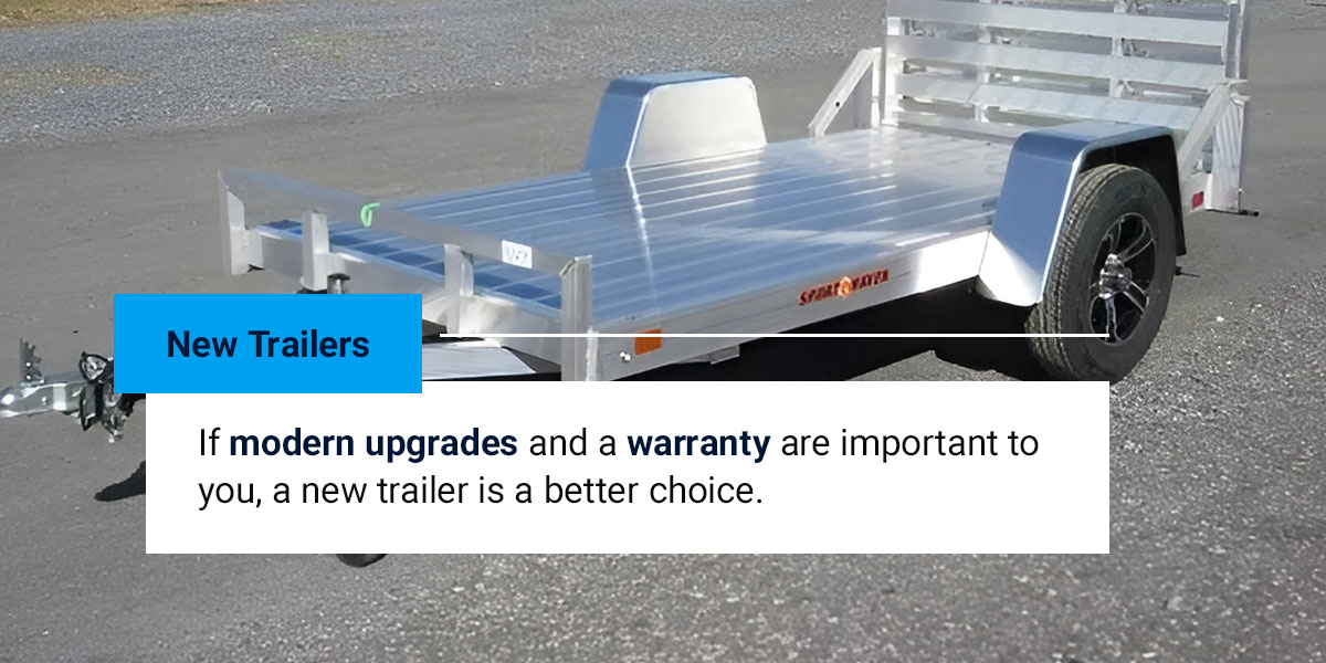 You should get a new trailer if you want a modern look