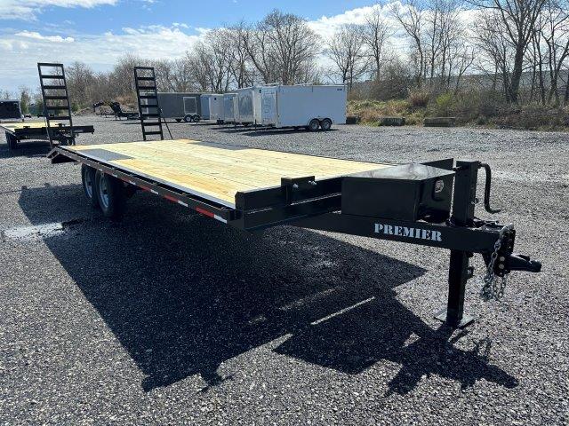 Premier 8.5 x 24 Equipment Trailer - Ladder Ramps