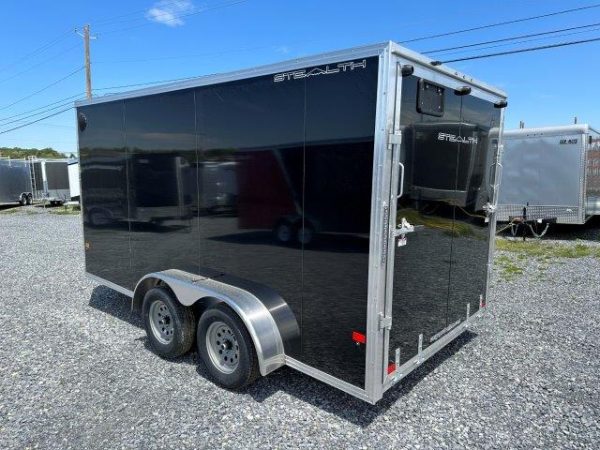 Cargo Pro 7 x 14 V-Nose Aluminum Enclosed Cargo Trailer