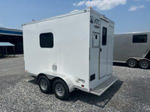 ATC 7 x 12 Enclosed Aluminum Fiber Optic Splicing Trailer