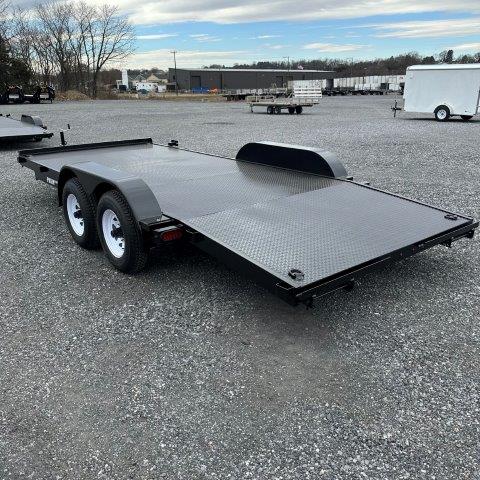 Premier 7 x 18 Open Car Hauler Trailer With 10K GVW