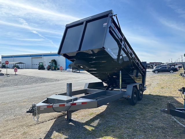 B Wise 7 x 16 Ultimate Heavy Duty Dump Trailer For Sale