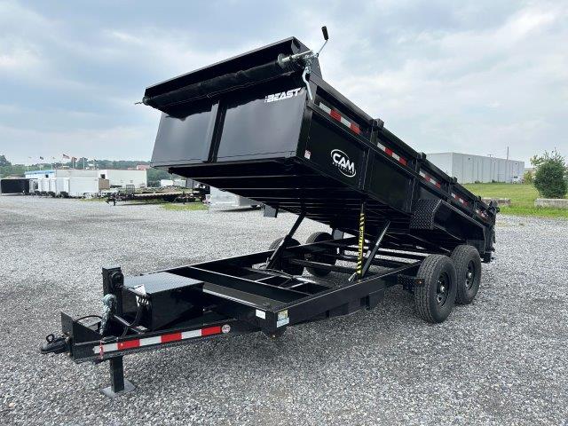 CAM Superline Beast 7 x 16 Dump Trailer - Heavy Duty Dump