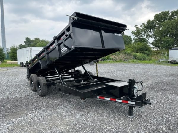 CAM Superline Beast 7 x 16 Dump Trailer - Heavy Duty Dump