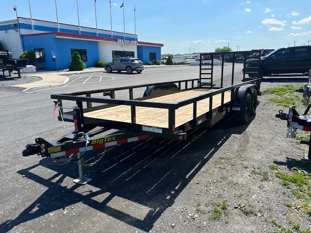 Big Tex 7 x 20 Landscape Utility Trailer - 10K Heavy Duty Ramp