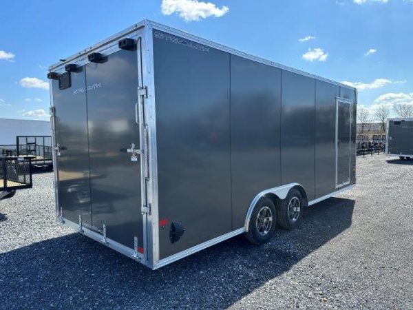 Cargo Pro 8.5 x 20 Stealth Enclosed Car Trailer - Ramp Door