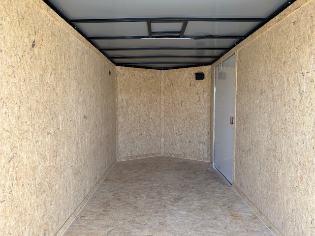 Covered Wagon 7 x 16 Enclosed Cargo Trailer - Barn Doors