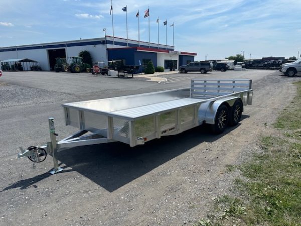 Sport Haven 7×16 Aluminum Utility Trailer - Deluxe Package