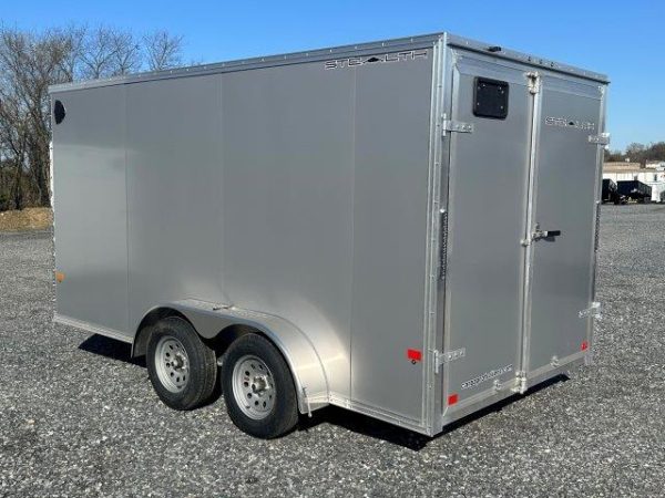 Cargo Pro 7x14 V-Nose Enclosed Trailer | Barn Doors