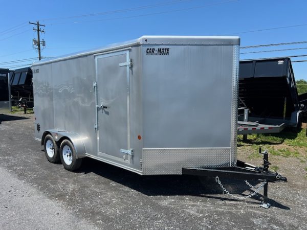 Carmate 7 X 14 V-nose Enclosed Cargo Trailer - 6