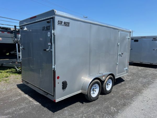 CarMate 7 x 14 V-Nose Enclosed Cargo Trailer - 6