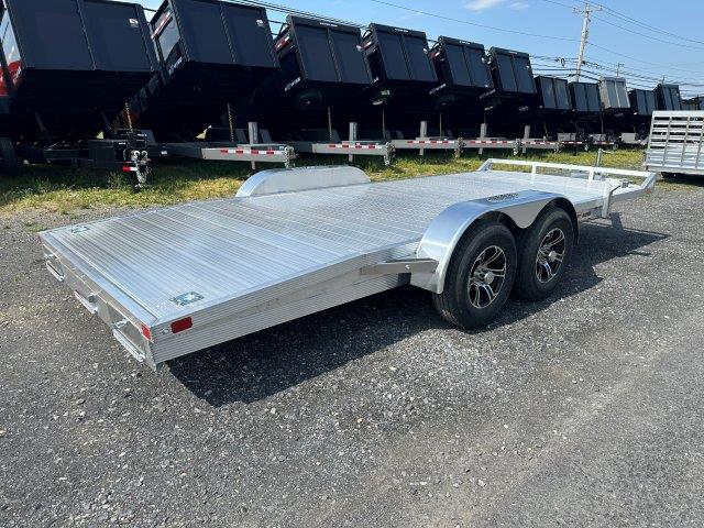 Sport Haven 7×18 Aluminum Car Hauler - Aluminum Wheels