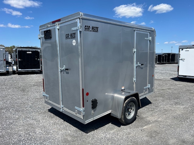 Car Mate 6 x 10 Enclosed Cargo Trailer - Barn Doors