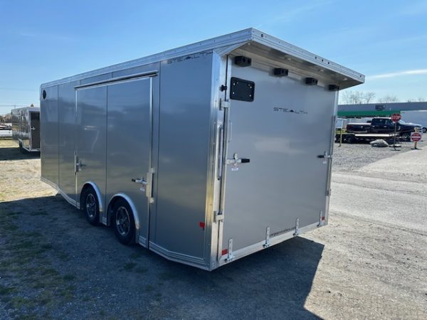 Cargo Pro 8.5 x 20 Stealth Enclosed Car Trailer - Elite Escape Door