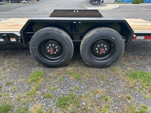 CAM Superline 7 x 21 Heavy Duty Split-Tilt Trailer - Wide Deck