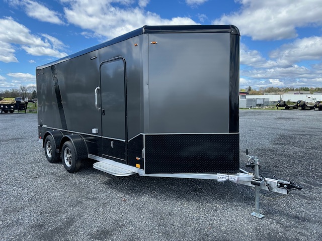 Legend 7 X 16 Aluminum Enclosed Cargo Trailer - Deluxe