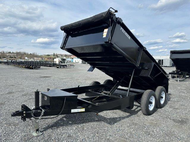 Premier 6 x 12 Dump Trailer - Combo Gate | Trailer Superstore