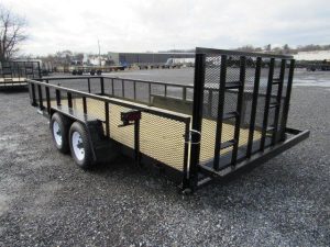 Premier 7 x 18 Landscape Utility Trailer I HD Ramp Gate