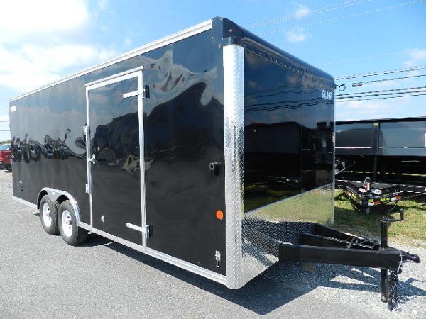 CarMate 8.5 x 20 Enclosed Car Trailer | Screwless Exterior