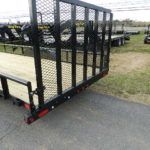 Big Tex 6.9 x 20 Landscape Utility Trailer - Ramp Gate