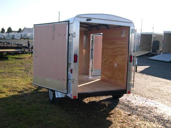 Homesteader 5 x 8 Enclosed Trailer With Rear And Side Door