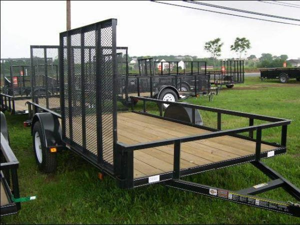 Carry-On 6.4x12 Landscape Utility Trailer | ATV