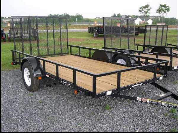 Carry-On 6.4 x 12 Landscape Utility Trailer - 3K Low Sides