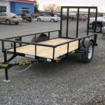 Big Tex 5x10 Landscape Utility Trailer With Rear Ramp Gate