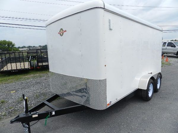 Carry-On 7 x 14 Enclosed Cargo Trailer - Rear Barn Doors