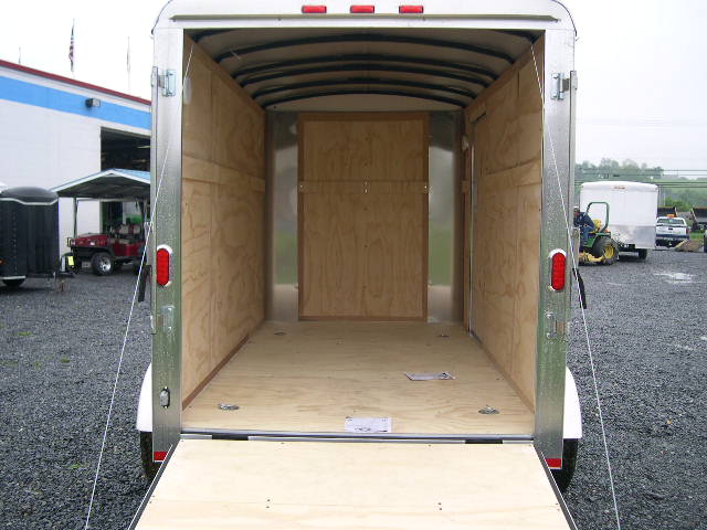 Carry-On 6 x 12 Enclosed Cargo Trailer For Sale | Ramp Door