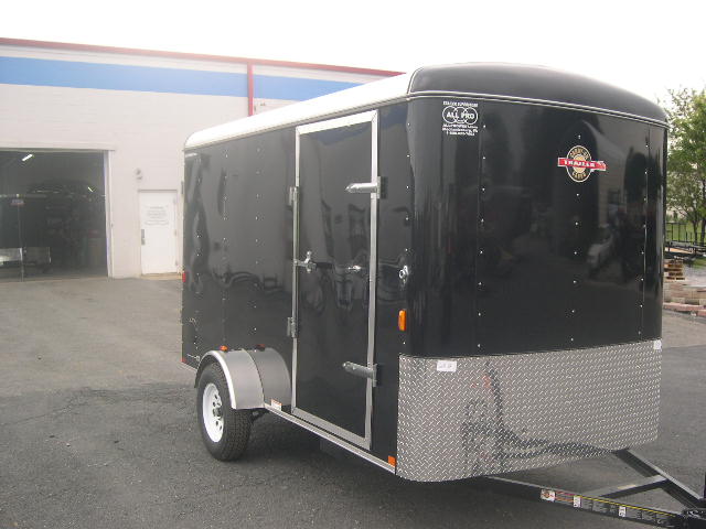 Black 12 Foot Trailer