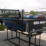 black Bri-Mar dump bed trailer