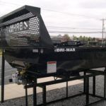 black dump bed trailer