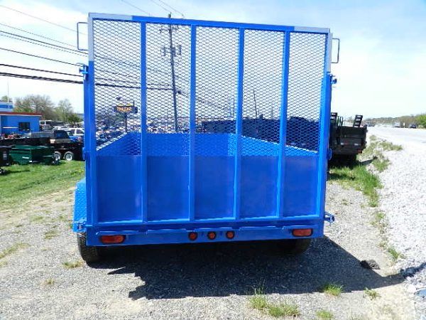 Bri-Mar 6 x 12 Dump Trailer With 10K Landscape Ramp