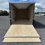 ATC 8.5 x 20 Aluminum Enclosed Car Hauler- Ramp Door Spoiler