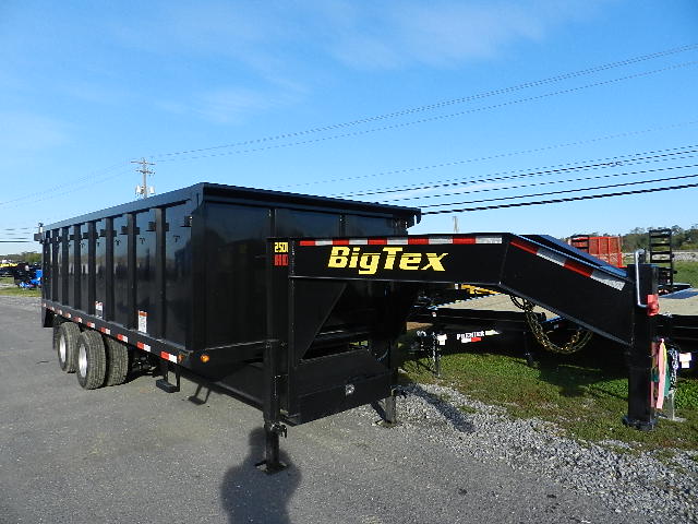 Big Tex 92 X 20 Dump Trailer With Combo Gate And Ramps