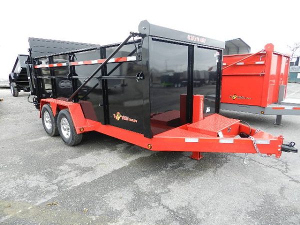 B Wise 7x14 Heavy Duty Dump Trailer - Ultimate Dump Trailer