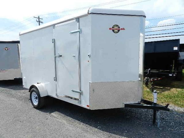 Carry-On 6 x 12 V-Nose Enclosed Cargo Trailer - 6