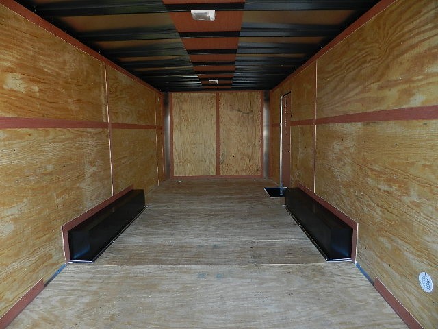 Homesteader 8.5 x 18 Enclosed Car Hauler - Ramp Door