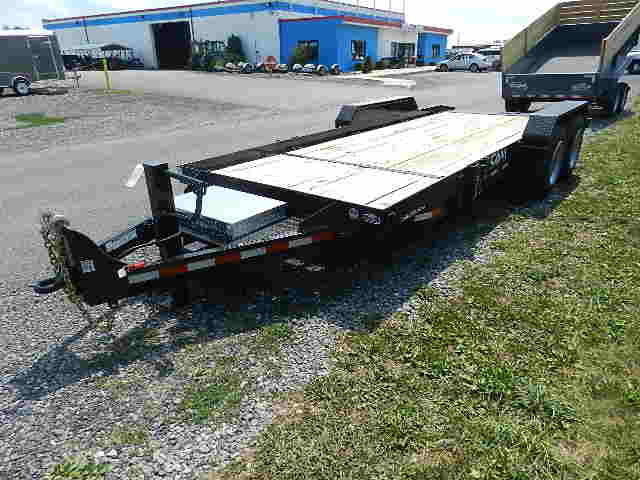 CAM Superline 7 x 19 Equipment Trailer - Split-Tilt