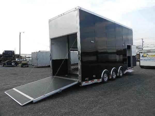 ATC 8.5 x 24 Aluminum Two Car Hauler - Stacker Trailer