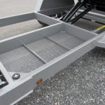 B Wise 7 x 14 Gooseneck Dump Trailer - Combo Gate & Ramps