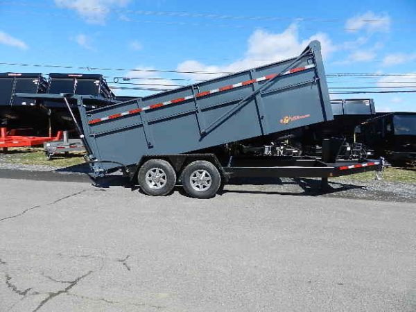 B Wise 7 X 16 Ultimate Heavy Duty Dump Trailer For Sale