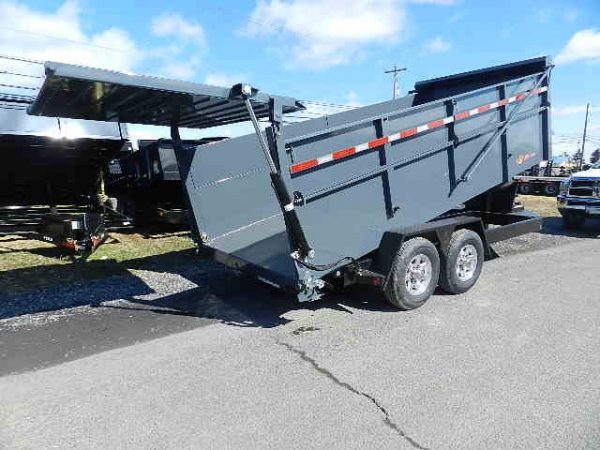 B Wise 7 X 16 Ultimate Heavy Duty Dump Trailer For Sale