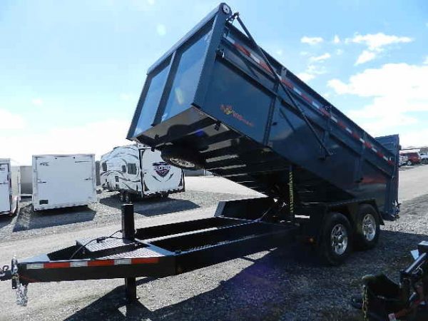 B Wise 7 X 16 Ultimate Heavy Duty Dump Trailer For Sale