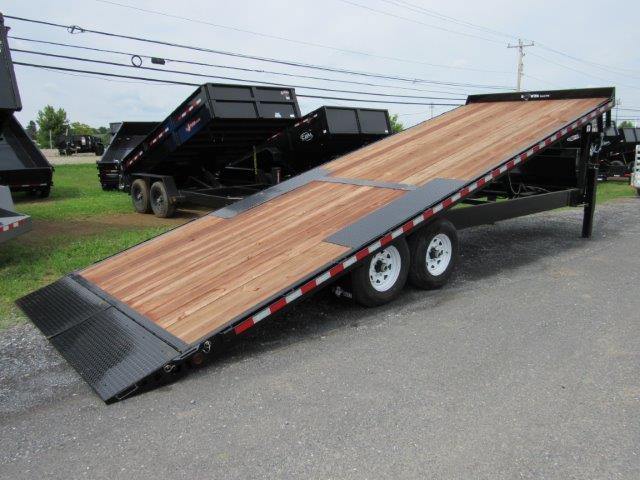 B Wise 8x24 Gooseneck Deckover Equipment Trailer | All Pro